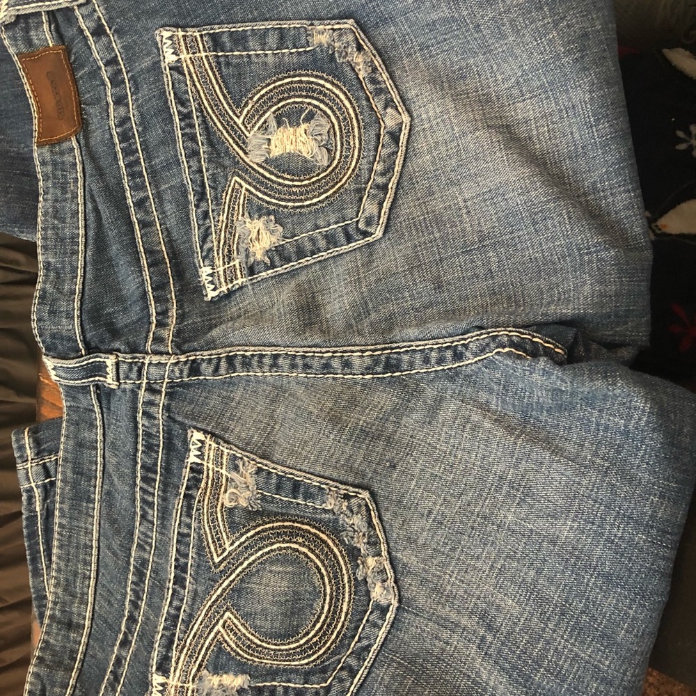 Big Star blue jean Capri pants